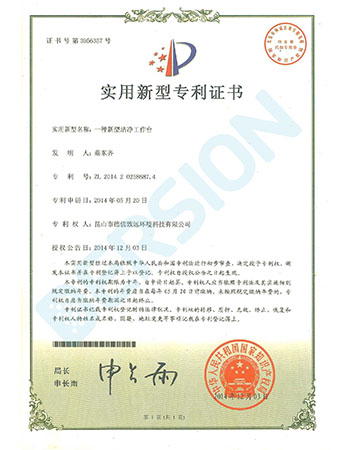 潔凈工作臺控制器專利介紹