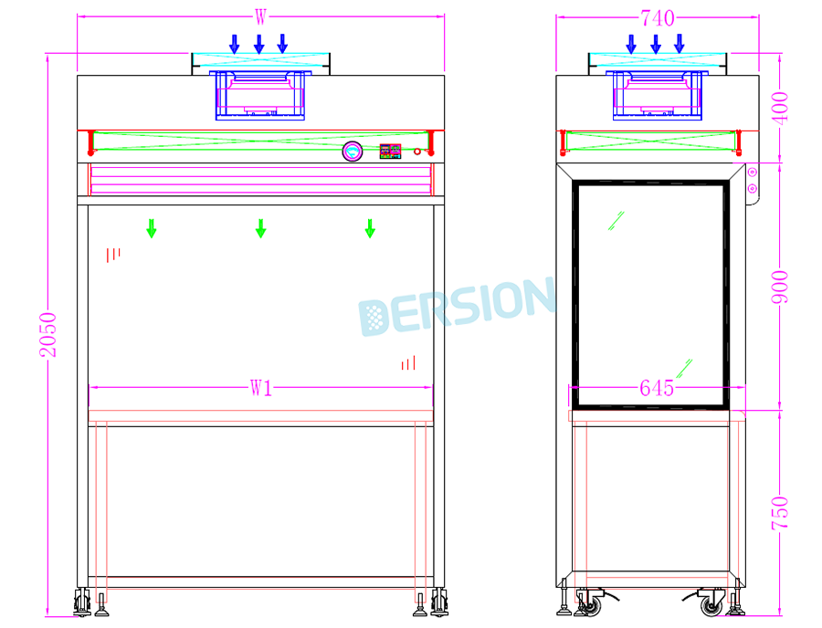 垂直流工作臺(tái)